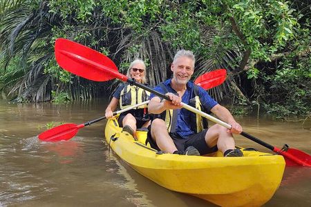 VIP Mekong Delta Adventure Cycling & Kayak Day Trip Group 10 Pax