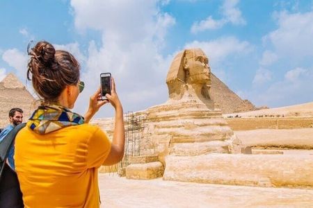 From Sharm El-Sheikh: Cairo's Pyramids: Full-Day By Flight