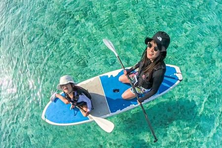 Okinawa Miyakojima Half Day SUPor Canoe & Sea Turtle Snorkeling (Half Day Set)