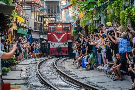 All-in Full-day Hanoi: Incense Village, City Tour & Train Street