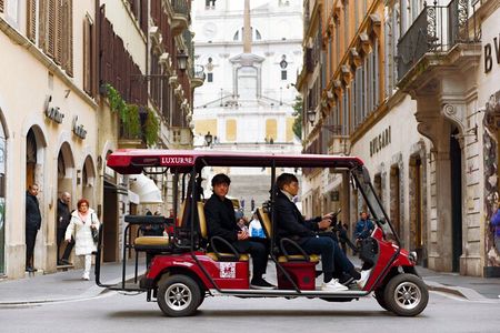 Golf Cart Tour : Highlights of Rome