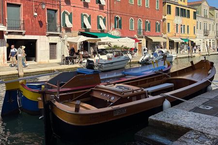 Explore Murano Burano and Torcello in semi-private bragozzo