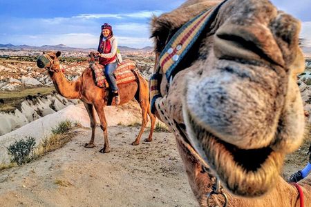 Cappadocia Camel Riding Tour Sunrise, Daytime or Sunset