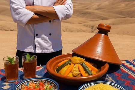  Moroccan Cooking Class in Agafay Desert with Local Chef & Lunch