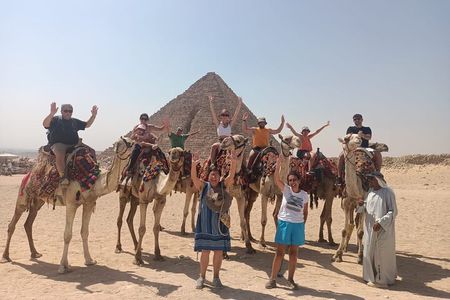Full Giza Plateau Tour Pyramids Sphinx and Panoramic Views