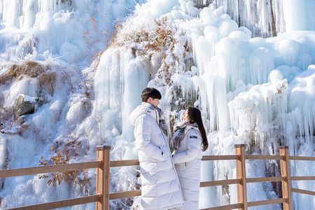 Strawberry Picking, Winter Sled with Eobi Ice Valley from Seoul