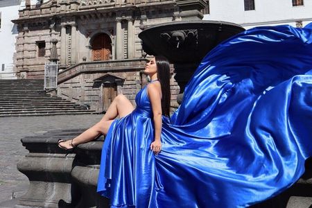 Photoshoot Flyingdress Ecuador 