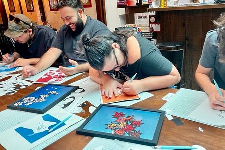 Japanese Kirie Paper Cutting Workshop: Create Your Own Art