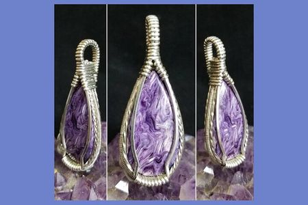 Wire Wrap Pendant Jewelry Workshop In Denver