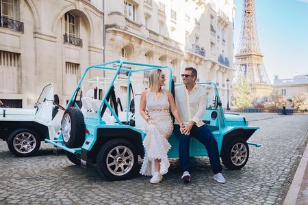 Private 2 - Hour Paris Landmarks Tour by Golf Cart Mini Moke