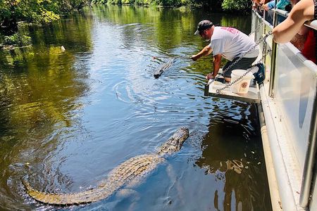 Swamp Boat Ride and Whitney Plantation Tour from New Orleans