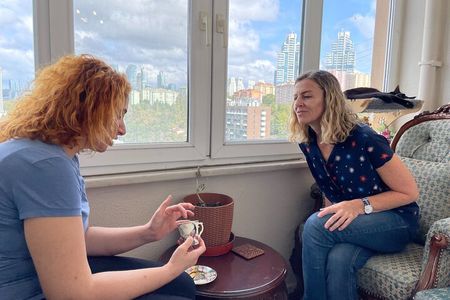 Istanbul Home Style Turkish Coffee Making and Fortune Telling