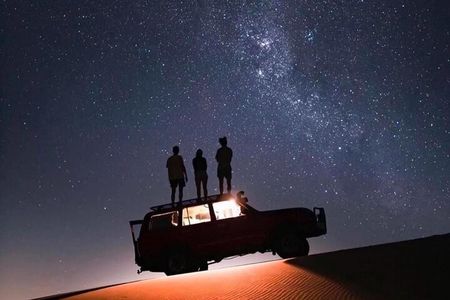 Doha Night Desert Safari Stargazing Camel Ride and Dune Bashing