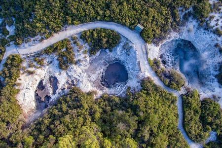 Wai-O-Tapu & Wai Ariki Hot Springs Small Group Tour in Auckland