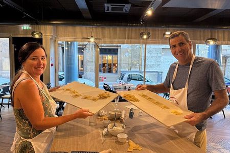 Pasta Fettuccine, Ravioli and Tiramisu Cooking Class in Florence