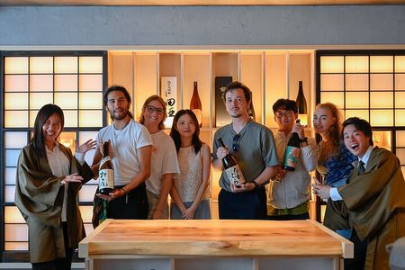 Osaka Sake Tasting Session with an Active Sake Brewer