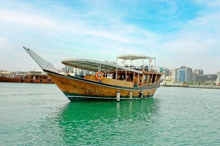 Doha: Dhow Cruise Dinner Live BBQ Buffet and Hotel Transfer
