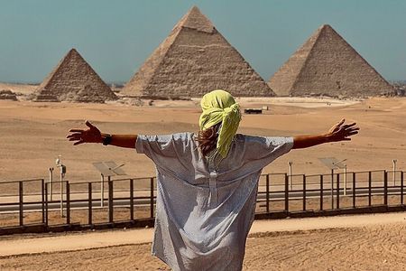 Explore Pyramids of Egypt Giza Saqqara Dahshour Plus Lunch