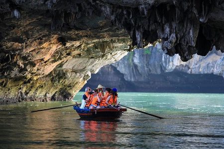 Kayaking Hiking Swimming in HaLong Bay With A Luxury Cruise