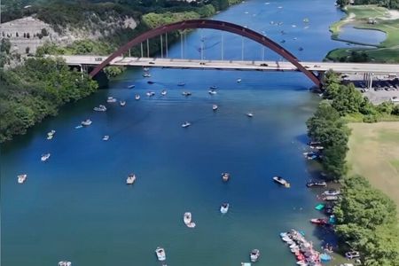 Scenic Lake Austin Boat Tour in the Texas Hill Country. BYOB 