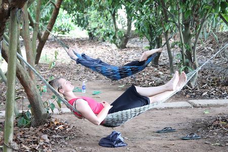 MEKONG DELTA TOUR TO FLOATING MARKET CAI BE from HCM city 