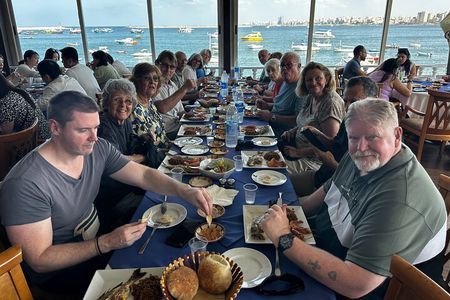 VIP Private Tour Giza Pyramids & GEM from Alexandria Port