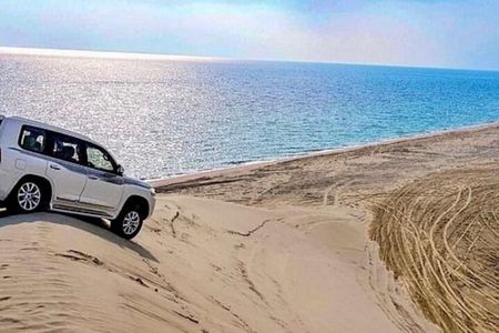 Qatar Desert Adventure Dune Bashing and Inland Sea Visit