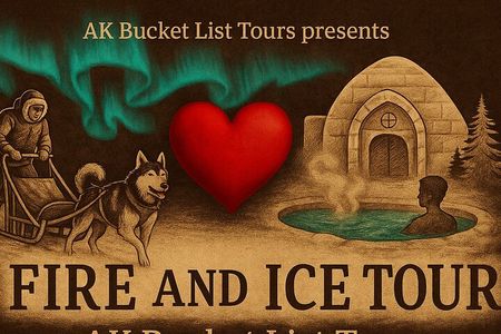 Fire & Ice: Chena Hot Springs, Ice Museum + Aurora Adventure 