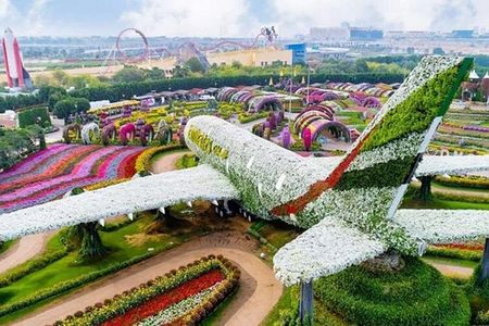 Miracle Garden and Global Village with Optional Transport