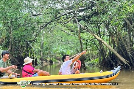 Khao Lak Elephant Sanctuary Visit and Mangrove Kayak Tour