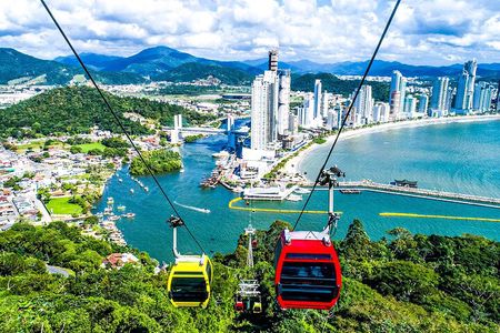 Balneário Camboriú tour and cable car ride from Florianópolis
