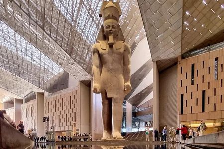 Grand Egyptian Museum and Pyramids Private Tour