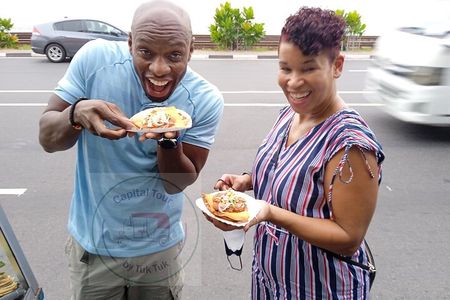 Taste of Negombo Food Tour by Tuk Tuk or Scooty