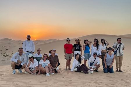 Abu Dhabi Evening Desert Safari with BBQ Dinner and Live Shows