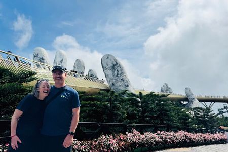 Early morning Ba Na Hills - Golden Hand Bridge - PRIVATE TOUR
