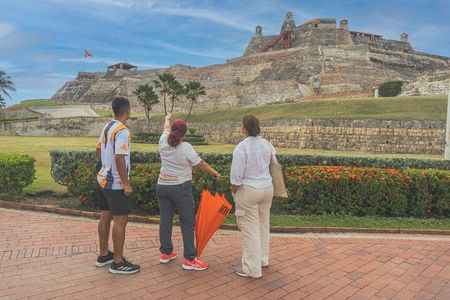 Walled City Getsemani & San Felipe Castle City Tour of Cartagena 