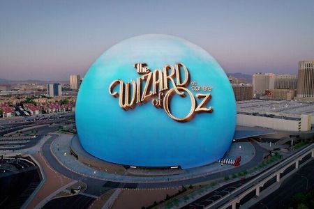 Las Vegas Strip Night Flight and Wizard of Oz Show at the Sphere