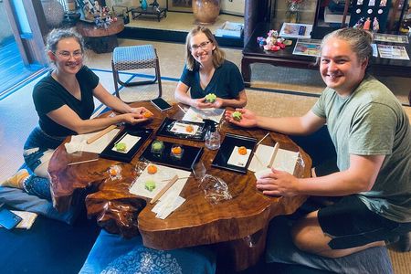 Exclusive Tea Ceremony & Wagashi Cooking opposite Kansai airport