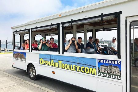Newport Open Air Trolley Tour W/Breakers Admission (Ages 8+Only)