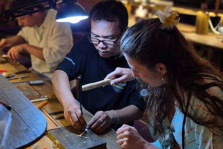 Kuta Silver Jewelry Class with 7gr Silver and Gold Plating Option