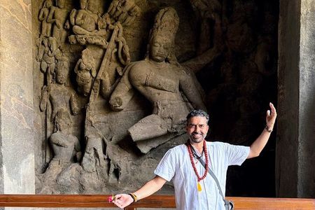  Mumbai Full-Day Sightseeing & Elephanta Caves Tour