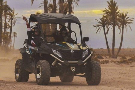 Buggy in marrakech desert