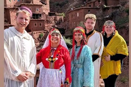 Marrakech: 3- days Atlas Mountains Trek with village stay. 