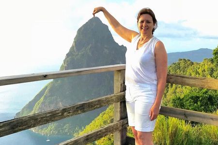 St Lucia Excursions (Tet Paul Nature Hike, Mud Bath & Waterfall)