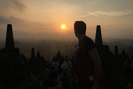 Borobudur Sunrise, Merapi Volcano, And Prambanan Shared Tour