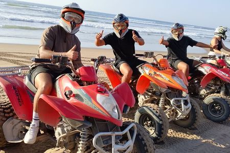 ATV Quad Bike Desert Safari and Beach Tour in Agadir