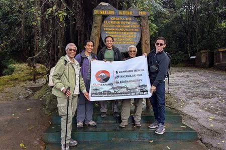 Kilimanjaro hiking day trip marangu route