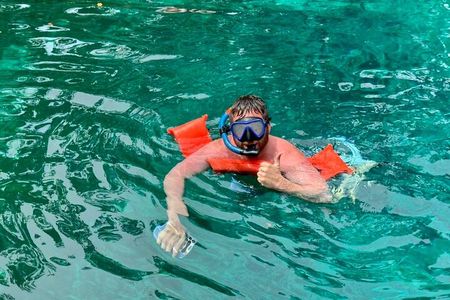 Snorkel tour in clear water Three Sisters Springs Regular Kayak