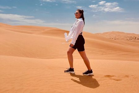 Desert Safari in Private Car, 4Hours, SandBoarding and Camelride