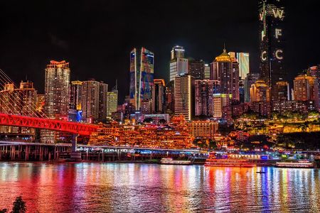 Chongqing Food Exploration, Old Town & Magic Night Views